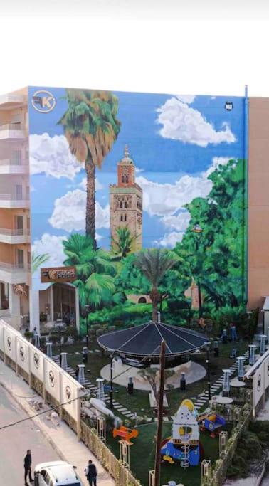 Appart Majorelle Terrasse Wifi Centre Ville 마라케시 외부 사진