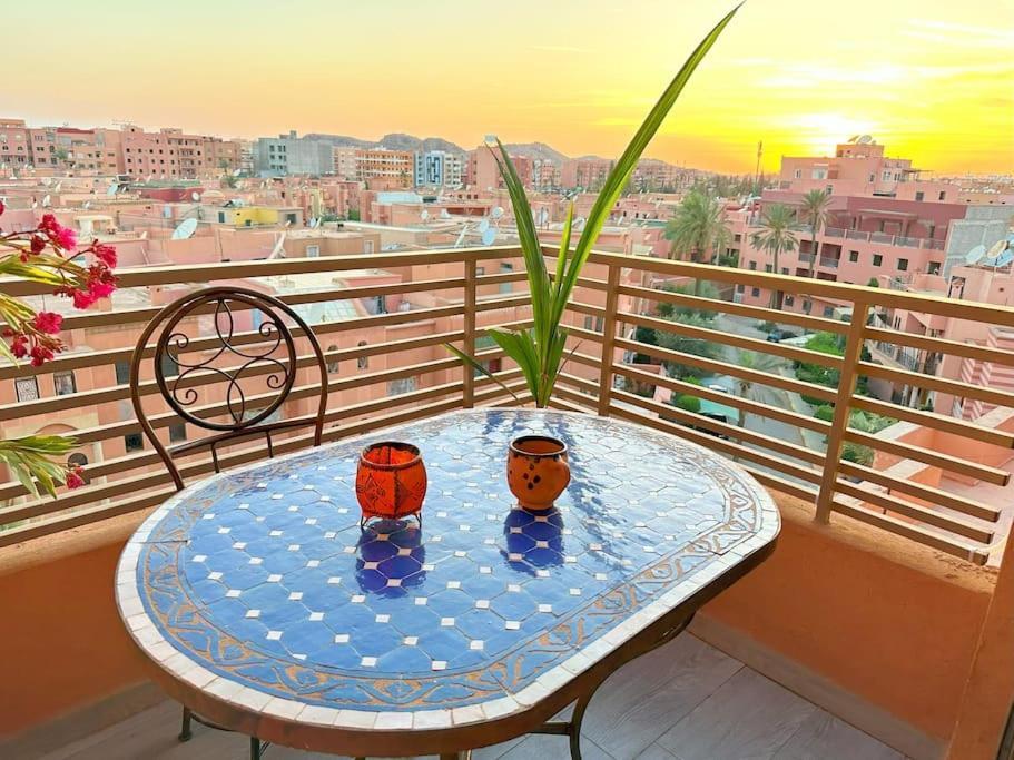 Appart Majorelle Terrasse Wifi Centre Ville 마라케시 외부 사진