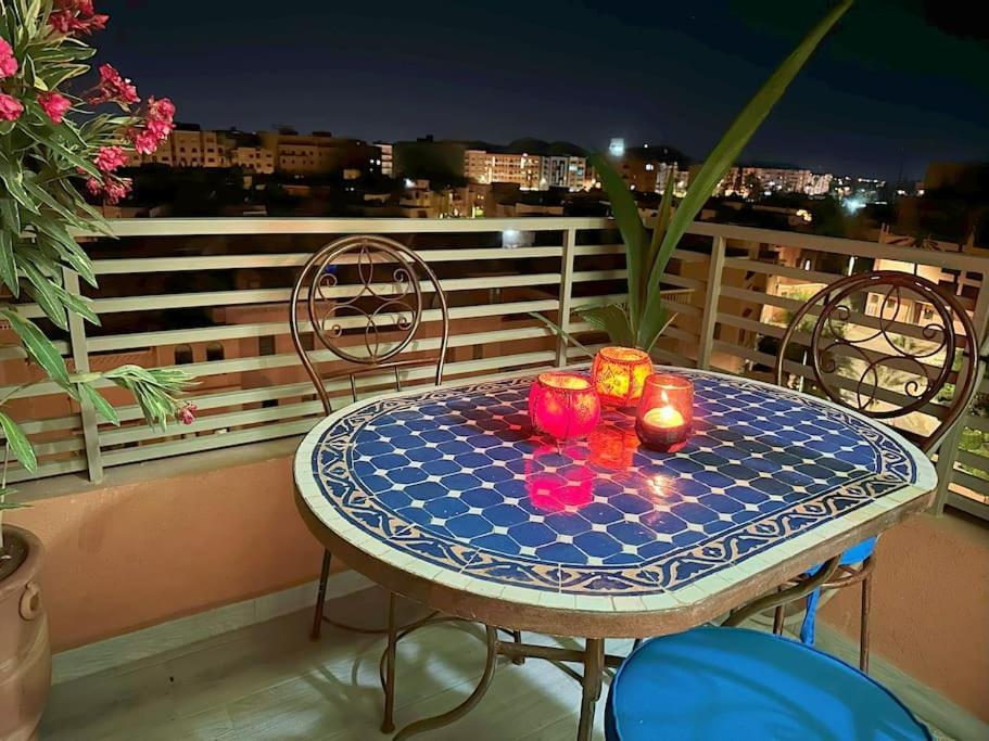 Appart Majorelle Terrasse Wifi Centre Ville 마라케시 외부 사진